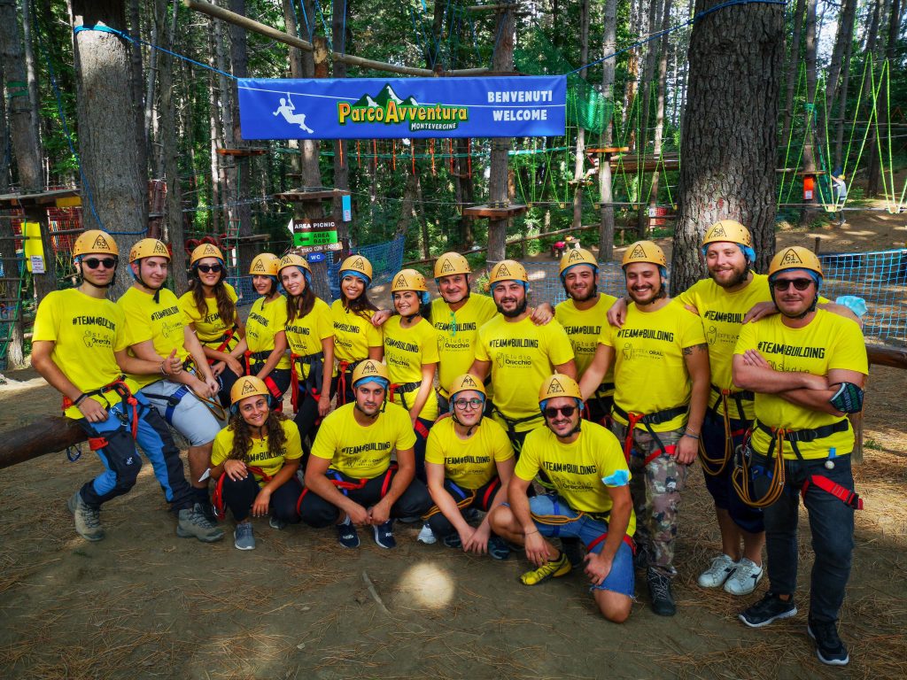 team building parco avventura montevergine