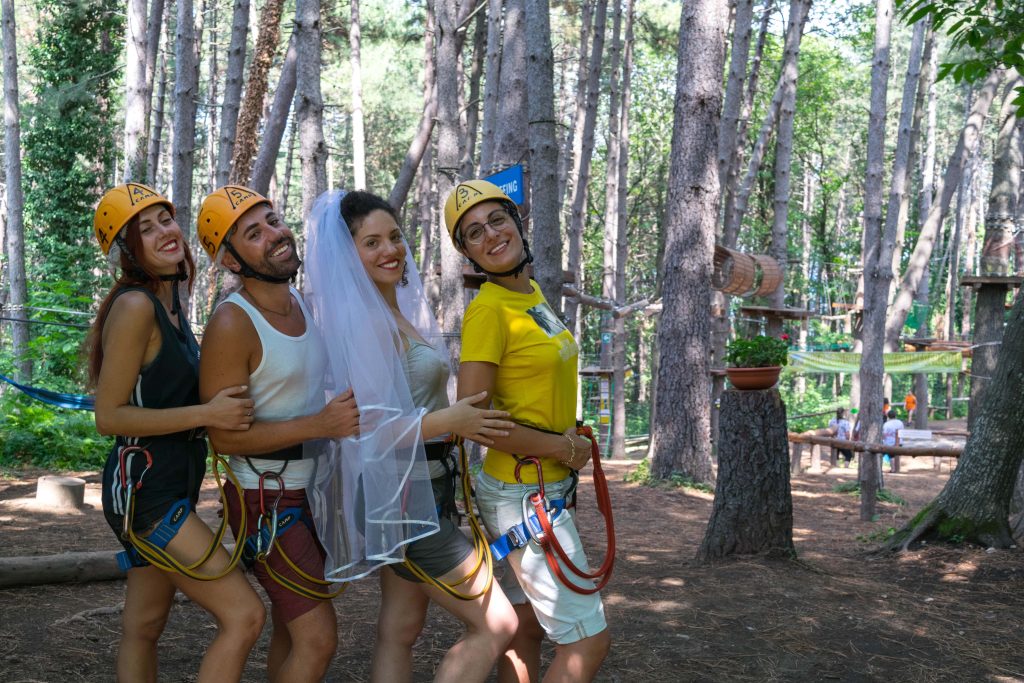 addio al celibato parco avventura montevergine